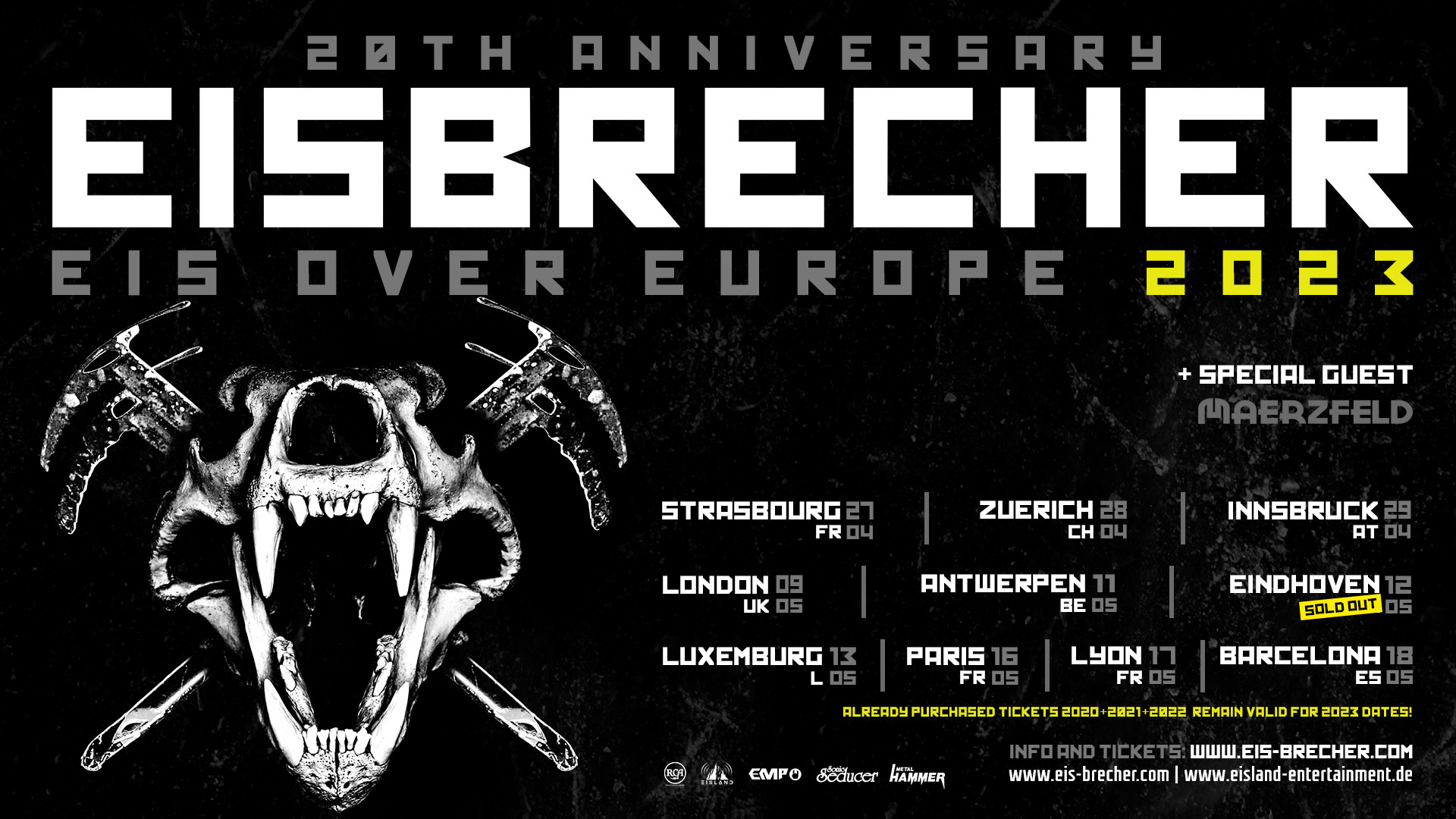 eisbrecher europe tour